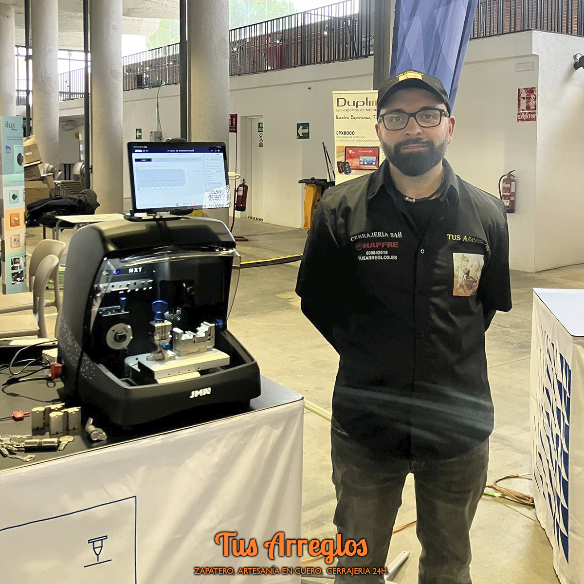 Tus_Arreglos's tweet photo. CERRADURAS SEGURAS🔑🔑
Os vamos a enseñar algunas de las cosas que vimos este fin de semana en la feria de Cerrajería de Madrid, donde se exponen los más importantes fabricantes en cerrajería y seguridad. https://t.co/PGNdt2PAJG