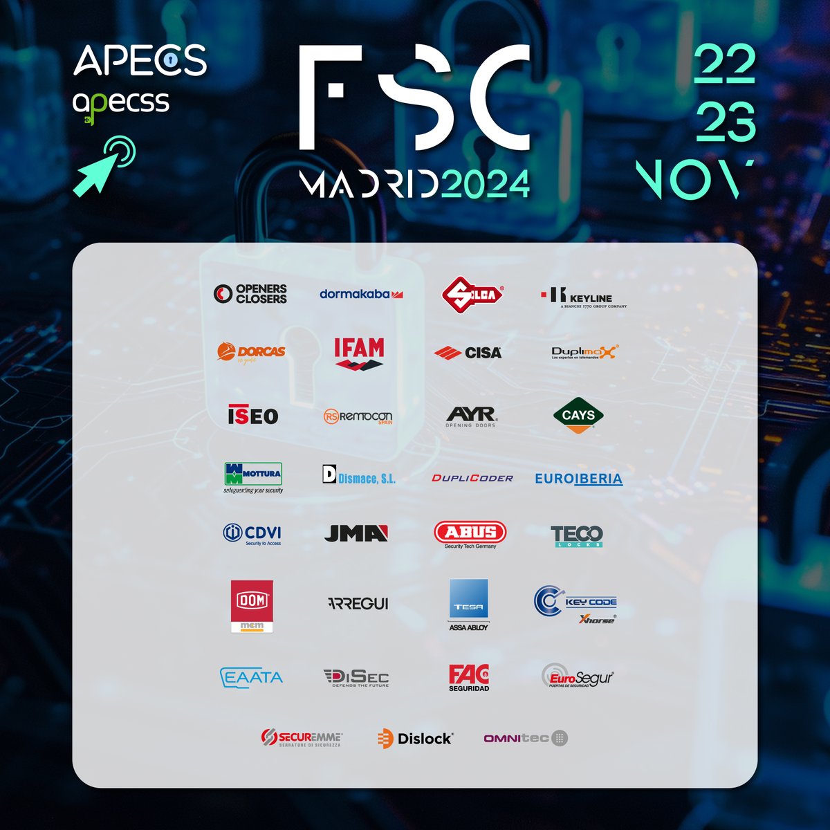Tus_Arreglos's tweet photo. CERRADURAS SEGURAS🔑🔑
Os vamos a enseñar algunas de las cosas que vimos este fin de semana en la feria de Cerrajería de Madrid, donde se exponen los más importantes fabricantes en cerrajería y seguridad. https://t.co/PGNdt2PAJG