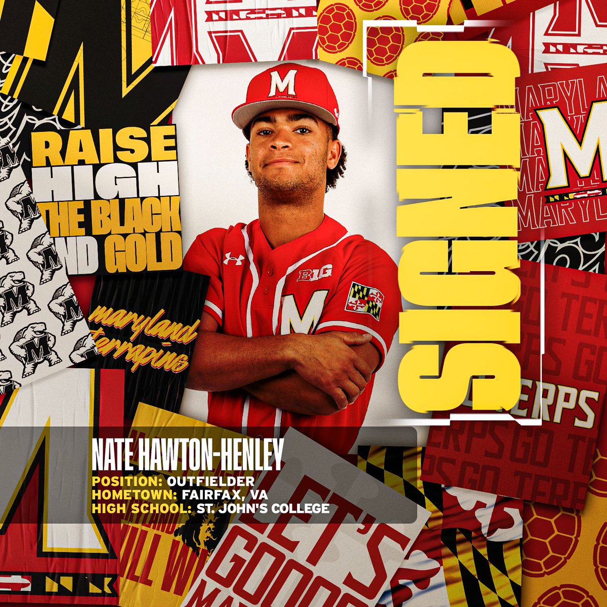 𝐂𝐨𝐦𝐢𝐧𝐠 𝐭𝐨 𝐏𝐚𝐭𝐫𝐨𝐥 𝐭𝐡𝐞 𝐎𝐮𝐭𝐟𝐢𝐞𝐥𝐝

Nate, welcome to College Park

#DirtyTerps