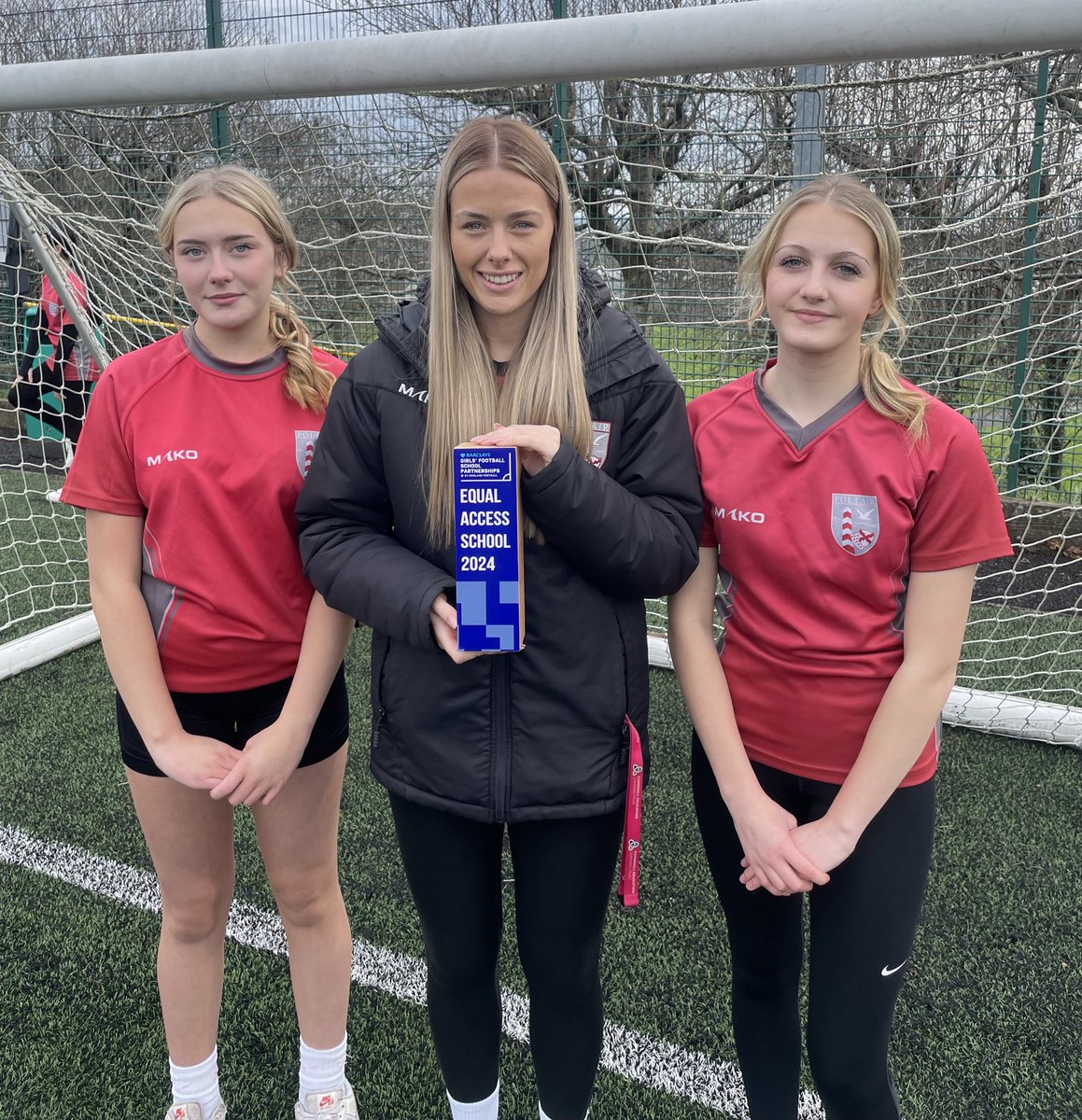 We’re incredibly proud to have been awarded the Equal Access Plaque by The FA! 🎉

This highlights our commitment to providing equal access &amp; opportunities for girls in football, both in the curriculum &amp; through our extracurricular activities. ⚽

#WeArePoltair 
#LetGirlsPlay
