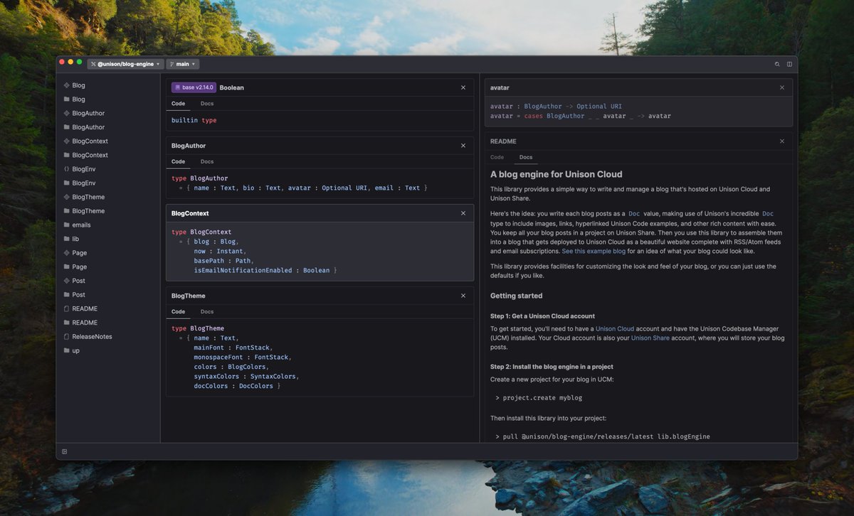 unisonweb's tweet photo. 📰 The first pre-release version of the UCM Desktop is here! 

Download it and give it a spin: 

https://t.co/VST7TTtoQB https://t.co/2OTLXYVCK0