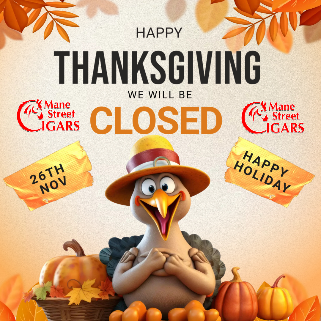 MSCigars's tweet photo. Reminder we will be closed Thanksgiving! Happy Thanksgiving to all our friends &amp; family! https://t.co/jXSx5DDodl