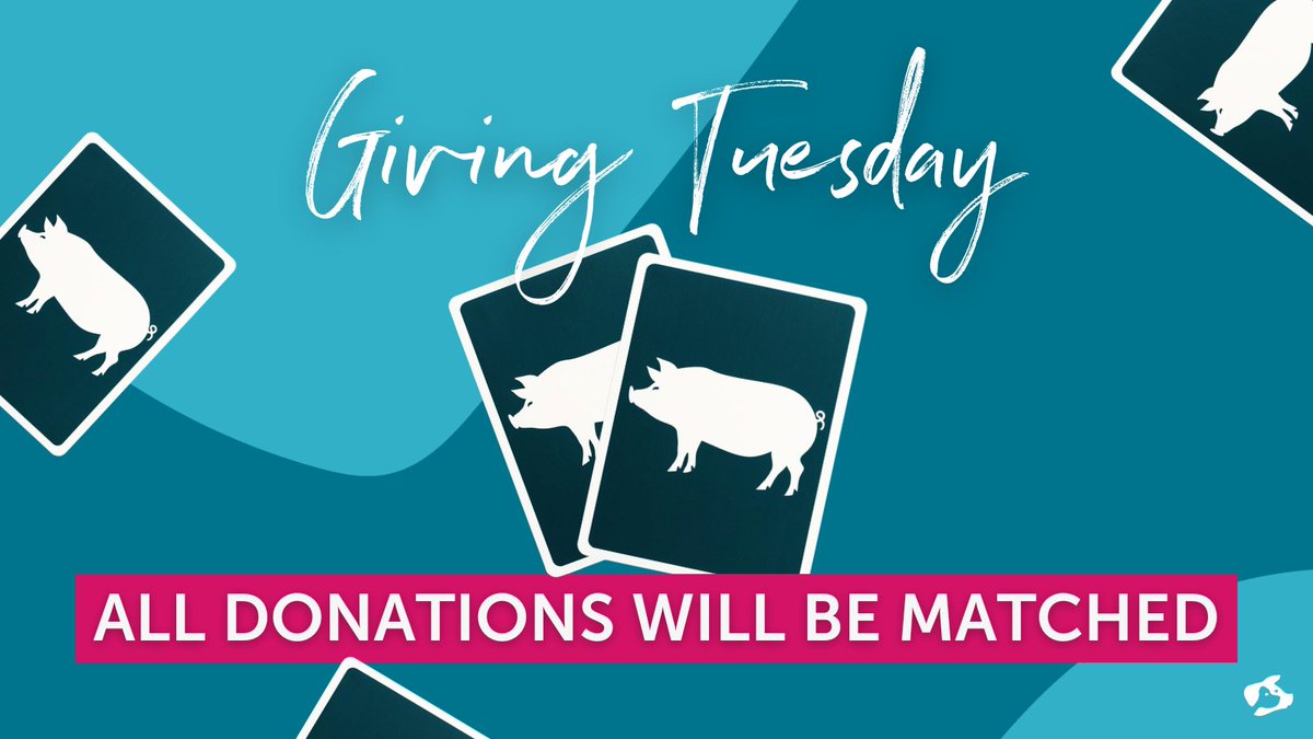 📢 Will you help us reach our goal of raising $10,000 for #GivingTuesday?

Thanks to a matching grant, every dollar you donate to Beyond Carnism will be doubled!

Make your gift today at carnism.org/donate.

Together, we can create a more compassionate future. 🐷❤️