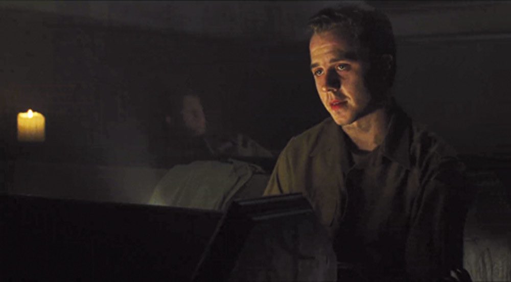 M224Matt's tweet photo. @RealEmirHan Medic Wade talking about his Mom in the church scene - Saving Private Ryan https://t.co/676H9B8URh