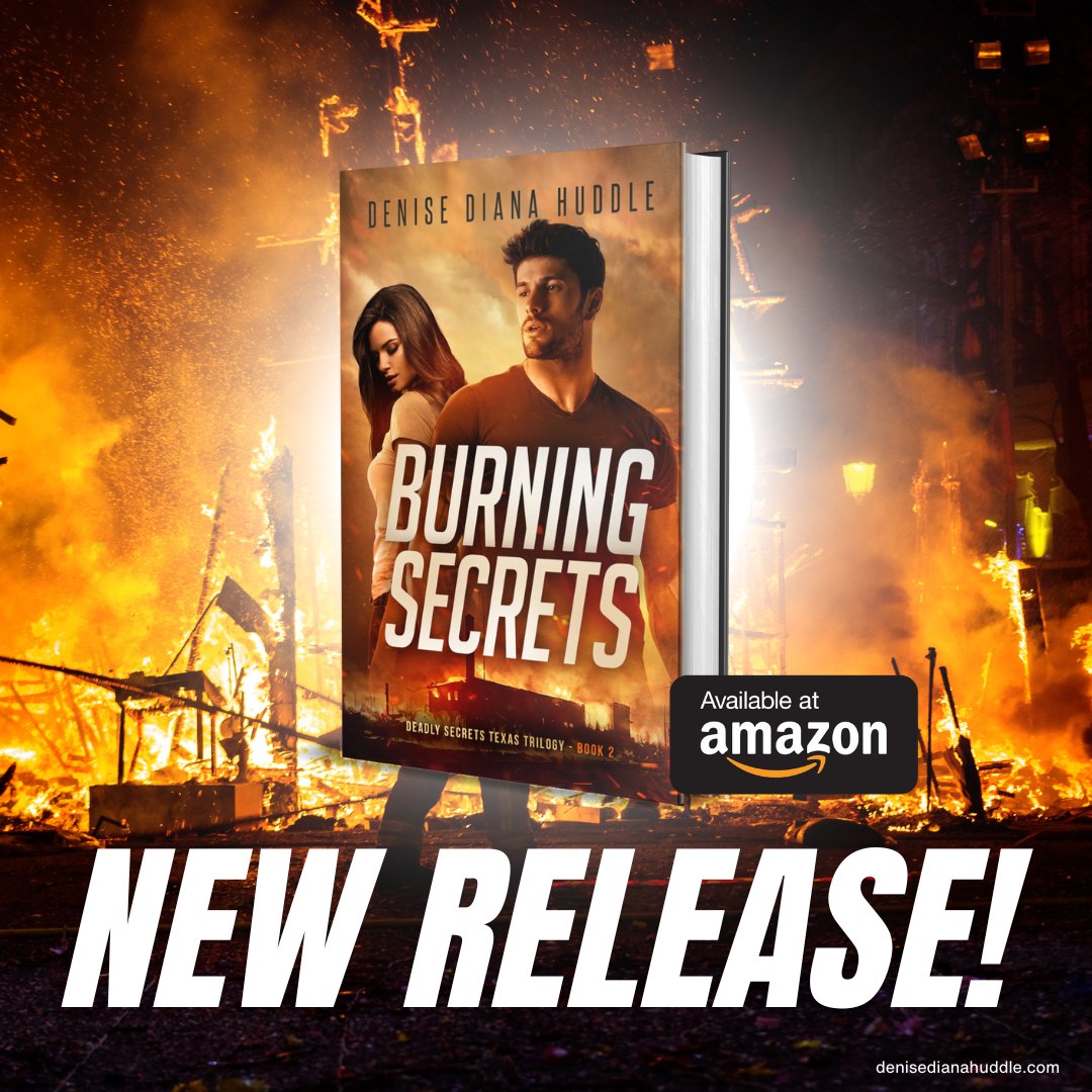 DeniseDHuddle's tweet photo. #BurningSecrets: #DeadlySecrets #TexasTrilogy - Book 2
Ruthless killers. Deadly deceit. Fiery passion.
She’ll do anything to catch a polluter. He’ll do anything to stop her.
.
Get it now! https://t.co/A2zIz9fne6