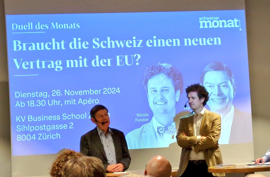 whitefleaCH's tweet photo. Ja?
Nein?
Event vom @SchweizerMonat 
@nicolaforster und https://t.co/pVEhXzRD2y https://t.co/Y7k8t2XJjk