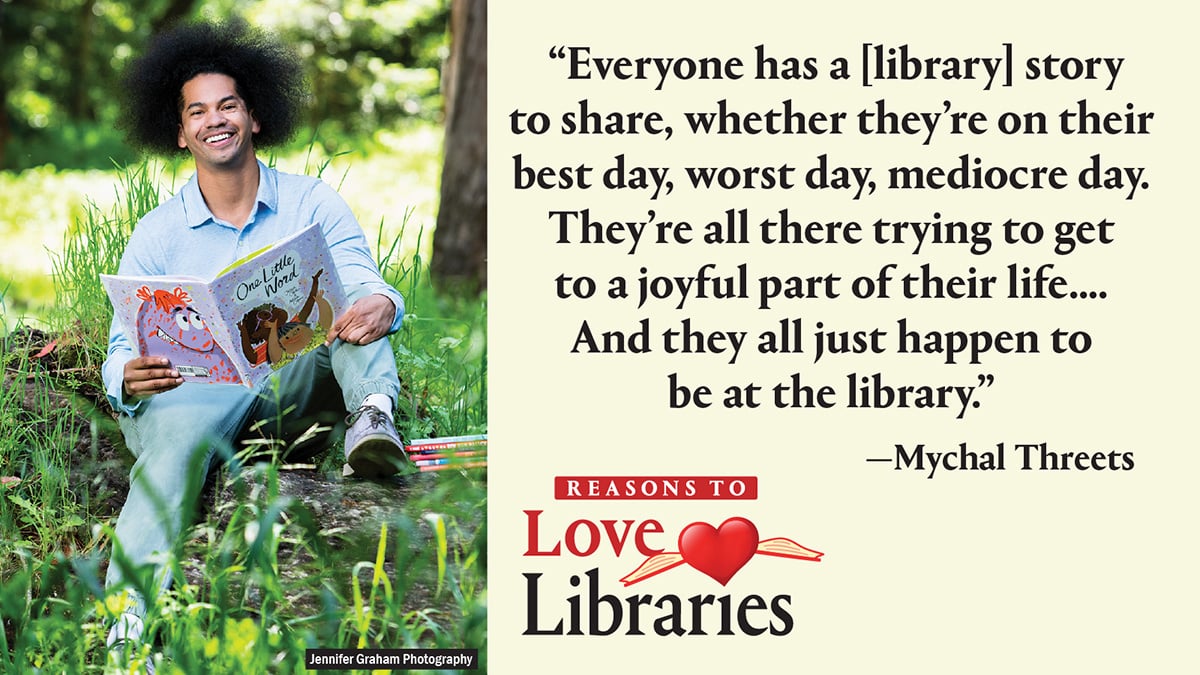 Ready to share your Reasons to Love Libraries?
Follow the link for stickers, Canva templates to help tell your story.
Post with the hashtag #ReasonstoLoveLibraries and amplify the love.
#gratitude
hubs.la/Q02ZB1P-0