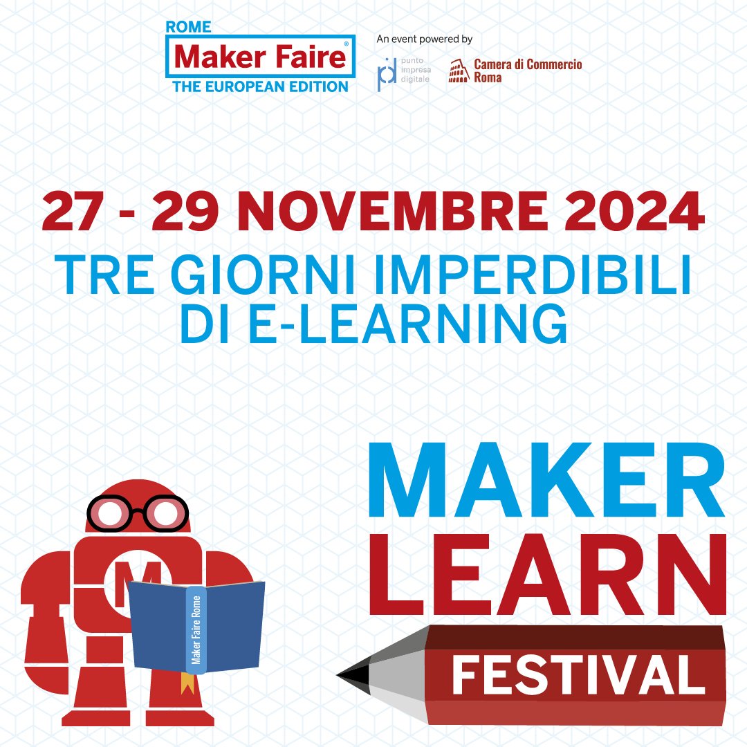 luciano_mocci's tweet photo. #MakerLearnFestival2024
#LucianoMocci Presidente di #InnovaCamera: "MLF è l’occasione per fare formazione gratuitamente e arricchire la propria conoscenza su temi cruciali tra cui sostenibilità digitalizzazione e intelligenza artificiale: temi  entrati nella nostra quotidianità" https://t.co/HMnOt3DTqk
