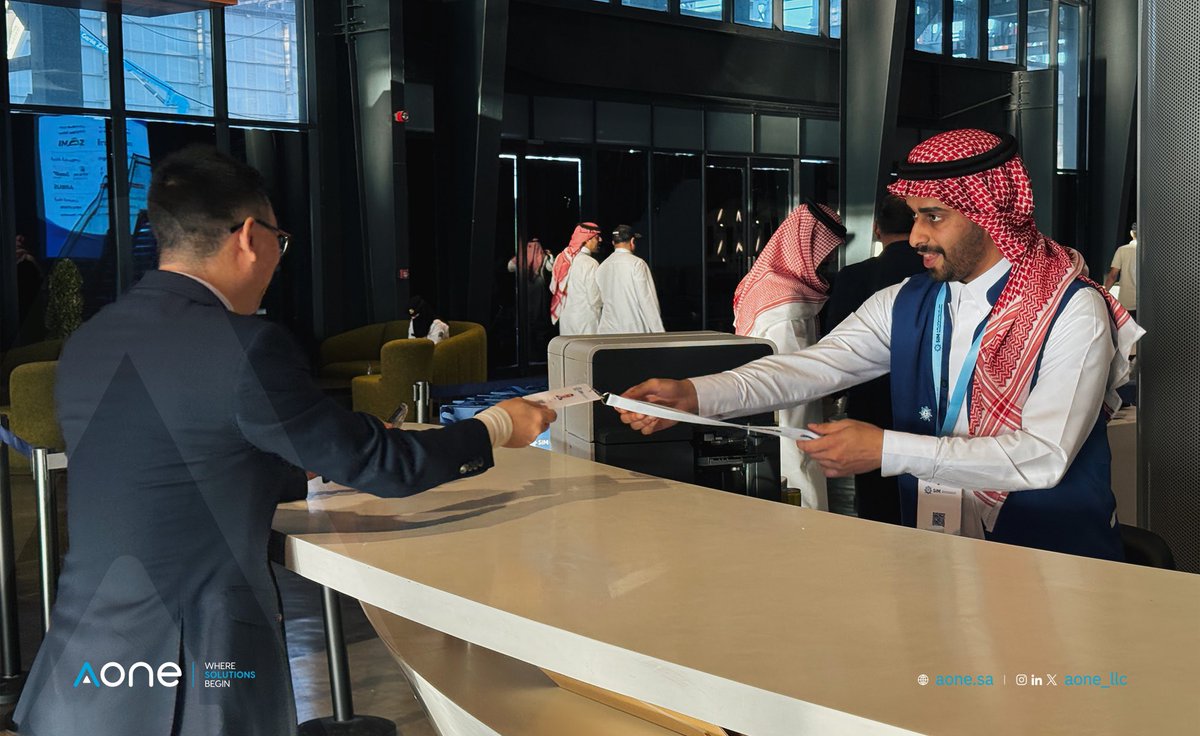 Aone_LLC's tweet photo. يختتم #الملتقى_البحري_السعودي_الدولي الثالث فعالياته، بمشاركة كبار قادة البحرية والمهتمين والمختصين في المجال العسكري والعلمي والتقني .. نعتز كوننا جزء من هذا الحدث حيث قدمنا حلولنا التقنية لإدارة التسجيل والتصاريح.

The third edition of the International Saudi Maritime Forum concludes, featuring participation from top naval leaders and professionals in military, scientific, and technical fields. We are proud to be part of this event, where we presented our technology solutions for managing registrations and accreditations.

#Aone #AoneRegistration #AoneAccreditation
