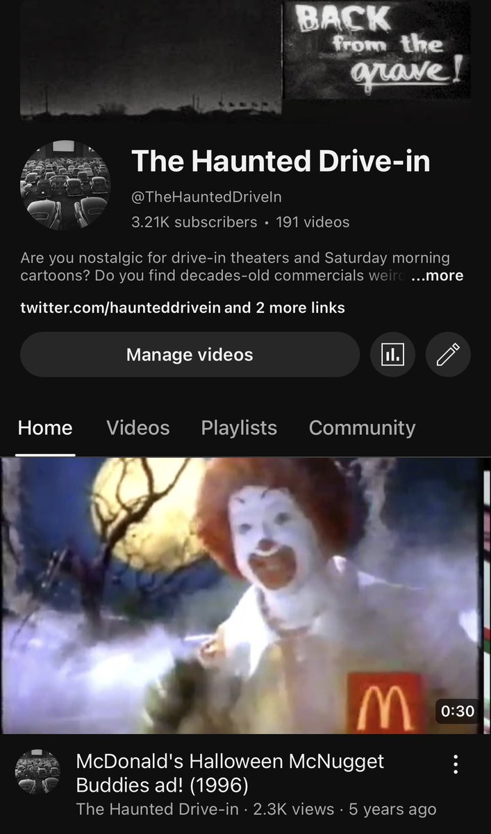 The Haunted Drive-in tweet media