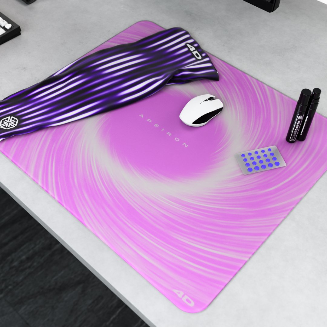 🚨 APEIRON GLASS PAD BUNDLE GIVEAWAY 🚨

Get ready to experience the first customizable glide glass pad experience. 

To Enter: 

✅ Follow <a href="/4dgamingco/">4D Gaming</a> 
✅ Like + Retweet
✅ Reply with your favorite planet

Winner Drawn in 48 hours!