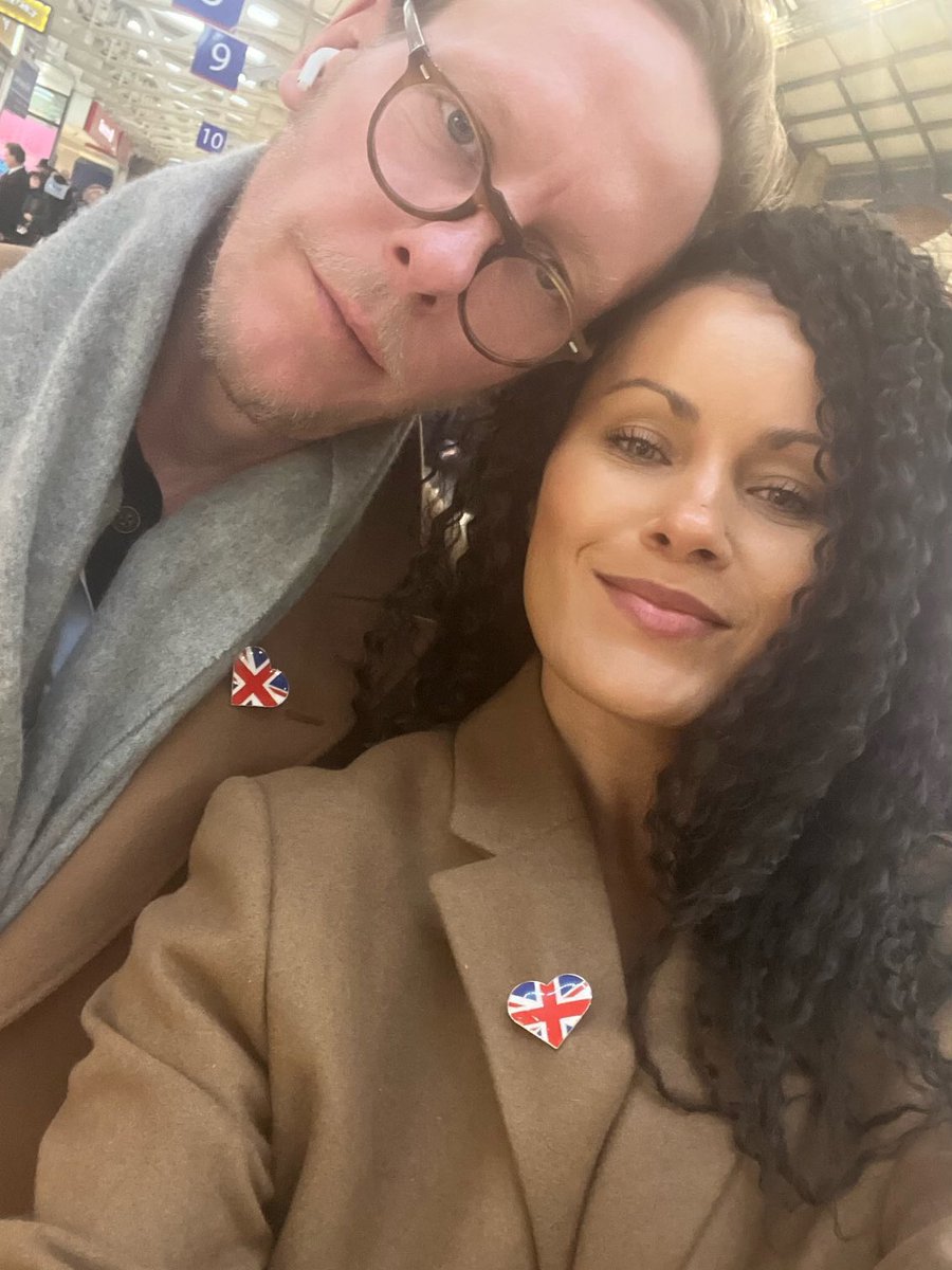 Back in stock! 

His &amp; Hers I ❤️🇬🇧 pins - <a href="/LozzaFox/">Laurence Fox</a> &amp; <a href="/CaliforniaFrizz/">Mrs Fox 🕊️</a> use code iloveuk for #BlackFriday discount 

Shop here ⬇️

theculturestores.com/fox-and-father…