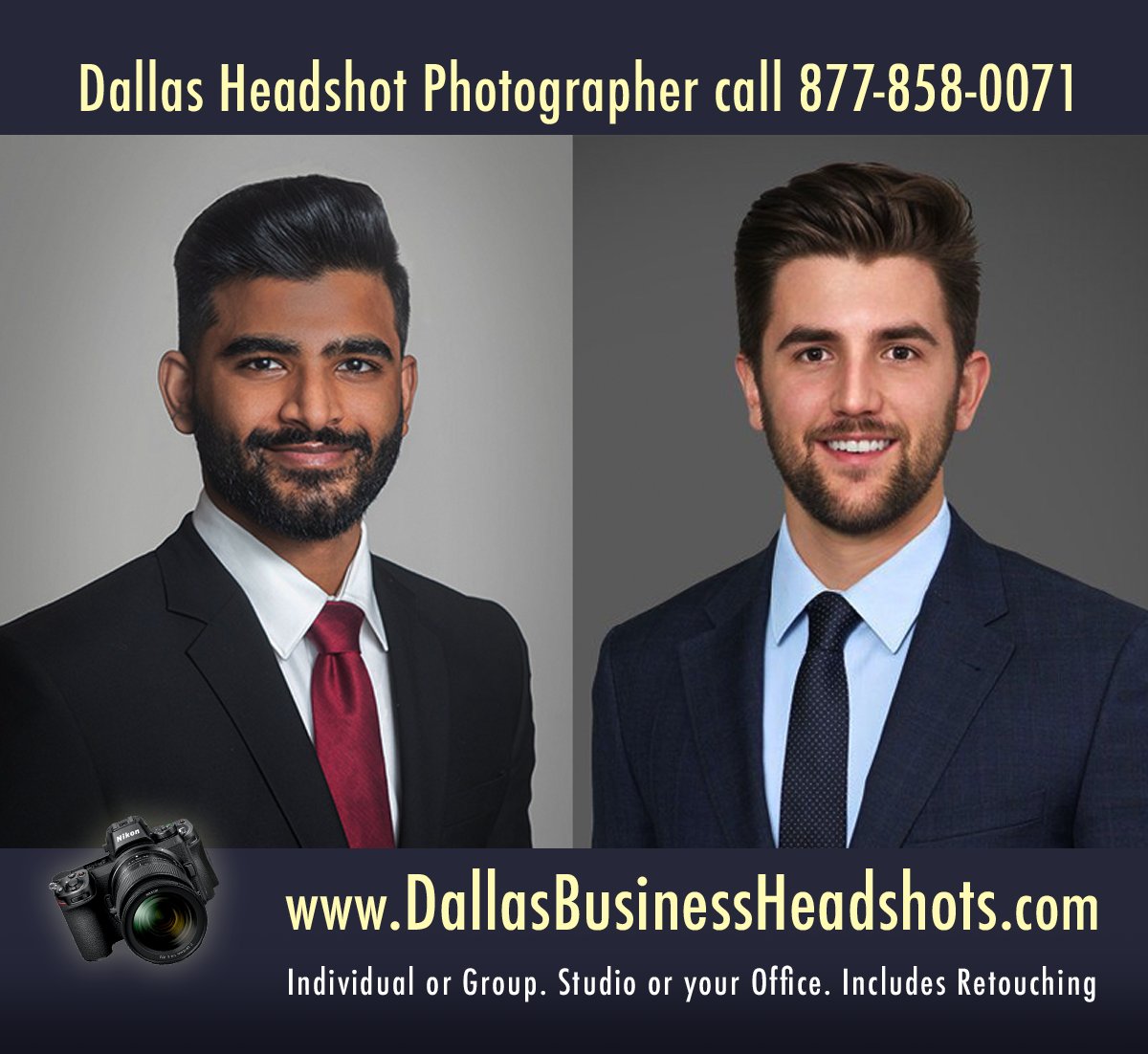 Sammythousand's tweet photo. This photographer leads Dallas for crisp and contemporary business headshots and corporate portraits for a good reason - reliable results, precision posing and expert retouching is all included for maximum value. https://t.co/xqDdna7CTC #DallasHeadshots #DallasPortraits https://t.co/g60ZBEY49e