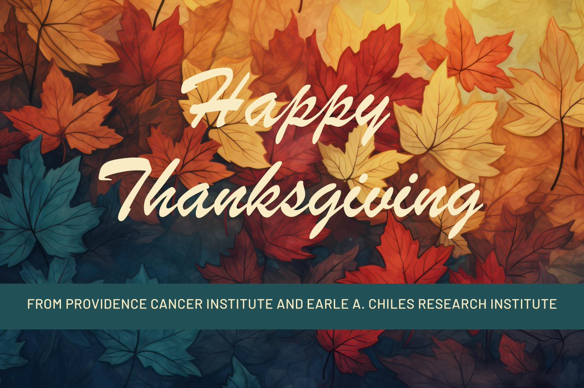 Chiles Research Institute (@chilesresearch) on Twitter photo Thanksgiving is more than a holiday, it's an opportunity to appreciate our families, friends, and communities. We thank our <a href="/ProvHealth/">Providence Oregon</a> caregivers for their dedication and compassion. To our patients, thank you for entrusting us with your care. Wishing you a Happy Thanksgiving. Thanksgiving is more than a holiday, it's an opportunity to appreciate our families, friends, and communities. We thank our <a href="/ProvHealth/">Providence Oregon</a> caregivers for their dedication and compassion. To our patients, thank you for entrusting us with your care. Wishing you a Happy Thanksgiving.