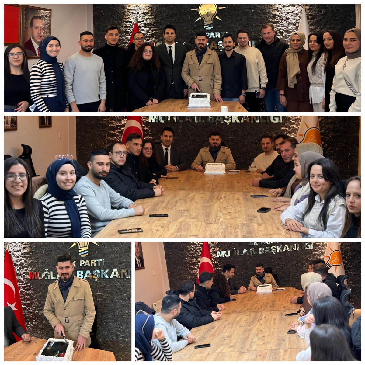 İyi Ki Varsınız Başkanımız 💕🎂

AK Gençlik Ailesi Olarak İlçe Gençlik Kolları Başkanımız Emrullah Özen’in 35. Yaş Gününü Kutladık.

Başkanımıza Ailesi ve Teşkilatımız ile Hayırlı Bir Ömür Temenni Ediyoruz.

#doğumgününüzkutluolsunbaşkanımız 
<a href="/mkaradayi2/">Muhammed KARADAYI</a> <a href="/EmreKaraoz48/">Emre Karaöz 🇹🇷🇵🇸</a>