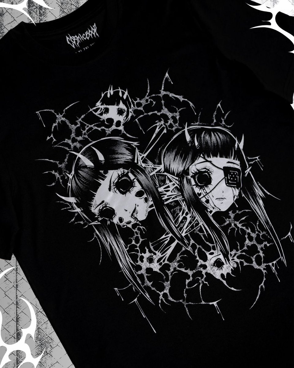 CosmicBoop's tweet photo. 🤍 ꜱ ᴘ ʟ ɪ ᴛ 🤍 

Say hello to our new design - SPLIT 
featuring a large front print and back print in a cool grey

SPLIT short sleeve T will launch THIS FRIDAY AT 6PM GMT and will be available in SIZES S TO 5XL!

🖤JOIN THE KULT AT https://t.co/7rXuWUlJ0G 🖤 https://t.co/7kGdiBSWLz