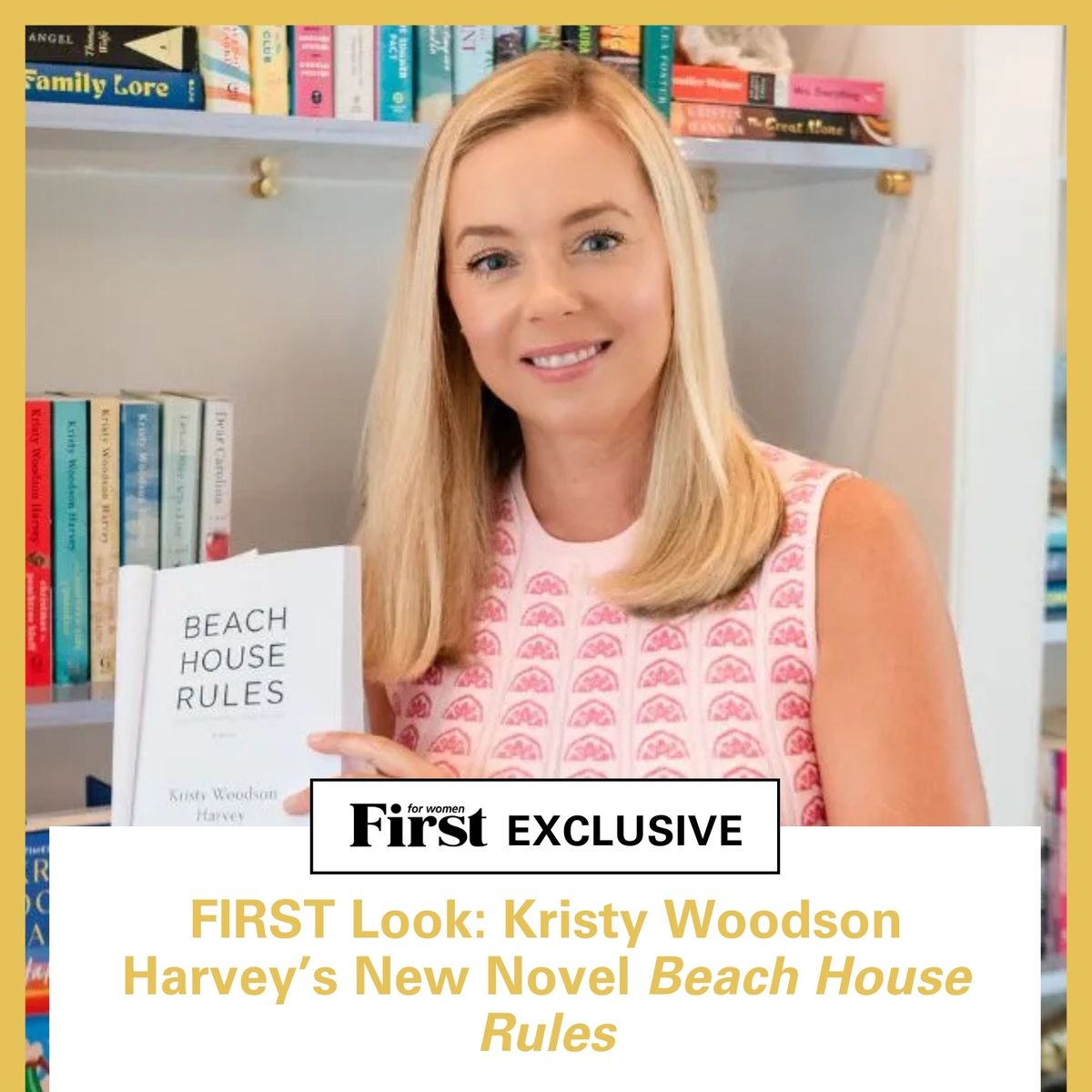 FIRST for Women Magazine (@firstmag) on Twitter photo Get an exclusive FIRST look at <a href="/nytimes/">The New York Times</a> bestselling author, <a href="/kristywharvey/">Kristy Harvey</a>'s forthcoming novel, #BeachHouseRules — hitting shelves May 27, 2025. Read the full interview to learn more about the design process and the plot details: bit.ly/4g5pFSa Get an exclusive FIRST look at <a href="/nytimes/">The New York Times</a> bestselling author, <a href="/kristywharvey/">Kristy Harvey</a>'s forthcoming novel, #BeachHouseRules — hitting shelves May 27, 2025. Read the full interview to learn more about the design process and the plot details: bit.ly/4g5pFSa