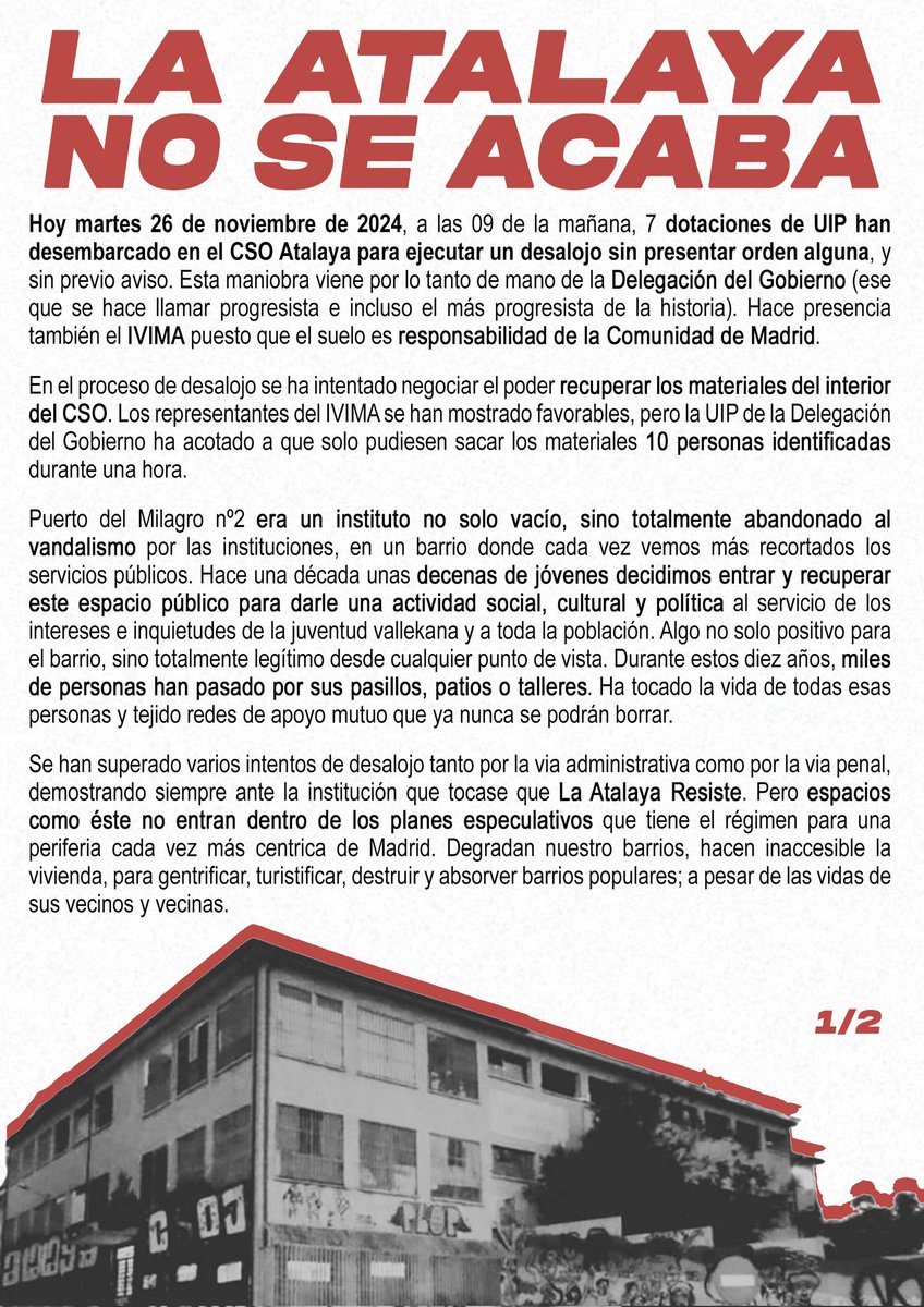 CSO_Atalaya's tweet photo. https://t.co/qHEV3ZPUhh