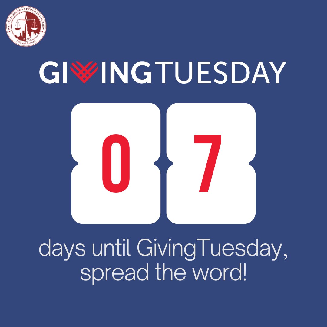 🌍✨ Mark your calendars for Giving Tuesday on Dec 3rd! Join us in raising $5K to support JTB’s mission to empower underrepresented students in law. Help us create more opportunities for future leaders! 💼⚖️

Donate early: jtb.org/givingtuesday 💙 #GivingTuesday