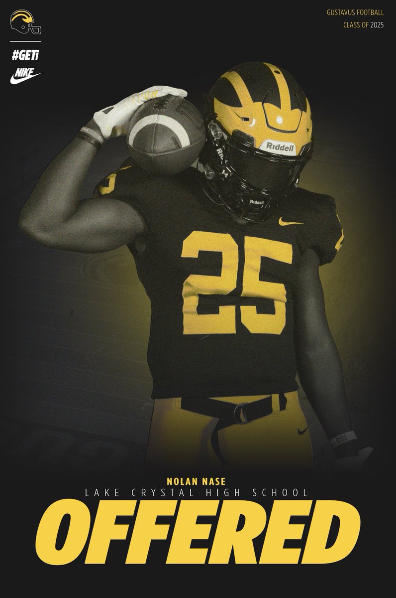 Nolan Nase (@nolannase) on Twitter photo After a talk with Coach Shoemaker, I am excited to have received an offer to play football at <a href="/gustiefootball/">Gustavus Football</a>!
<a href="/CoachHaugengac/">Peter Haugen</a> <a href="/CoachRauen/">Landon Rauen</a> <a href="/PrepRedzoneMN/">Prep Redzone Minnesota</a> <a href="/lcwmknightsfb/">LCWM Football</a> After a talk with Coach Shoemaker, I am excited to have received an offer to play football at <a href="/gustiefootball/">Gustavus Football</a>!
<a href="/CoachHaugengac/">Peter Haugen</a> <a href="/CoachRauen/">Landon Rauen</a> <a href="/PrepRedzoneMN/">Prep Redzone Minnesota</a> <a href="/lcwmknightsfb/">LCWM Football</a>