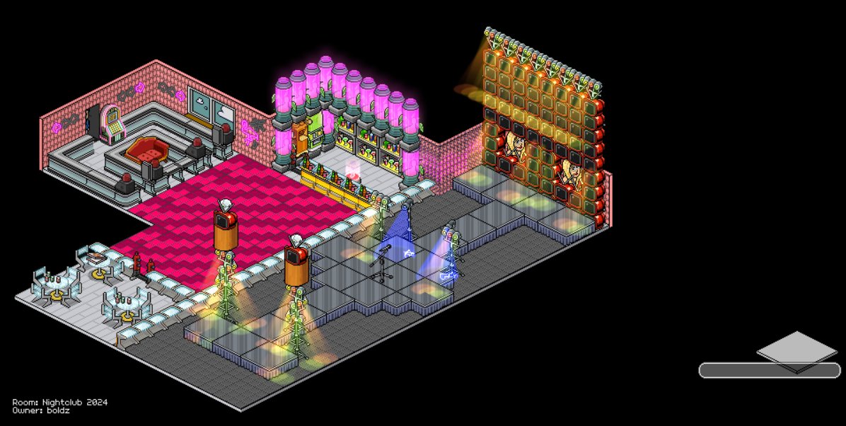 Boldz128341's tweet photo. @HabboOrigins  #HabboHotelOrigins   My Nightclub Competition entry; the Taylor Swift Eras Tour! https://t.co/gNu4aeHiMA