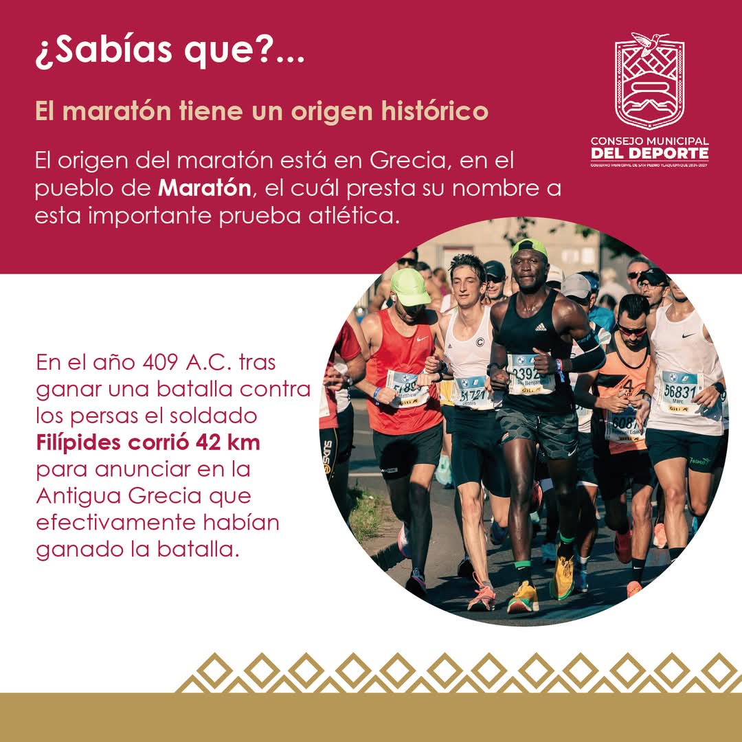 ¡Ahora sabes por qué esta distancia es tan especial! 🏃🏽‍♀️‍➡️🏃🏽‍♂️‍➡️

#LaCiudadDeLaEsperanza #comudetlaquepaque #Tlaquepaque