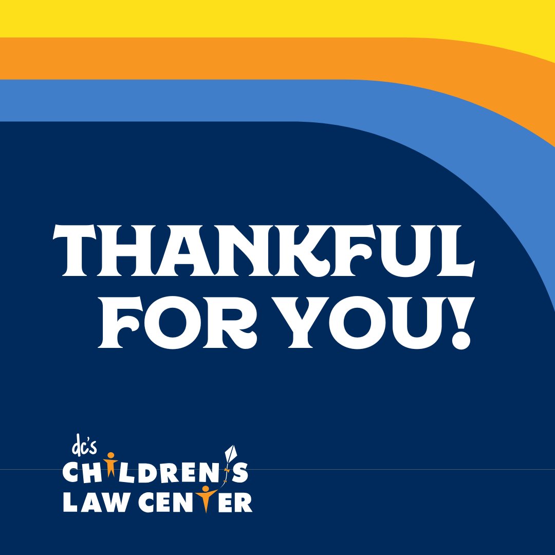 Now more than ever, we are #thankful for your partnership and support. No matter what changes lie ahead, our commitment to DC children and families will NOT change. Enjoy our digital journal - a small gift to help find clarity during these uncertain times. ow.ly/PMOF50UfvKm