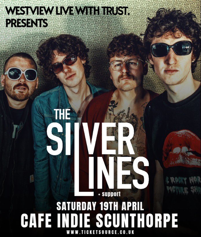 After our appearance at the last All Dayer we’re pleased to announce we return to Cafe Indie, Scunthorpe on Sat 19th April next year. Grab your tickets from the link in our bio! @westviewlive