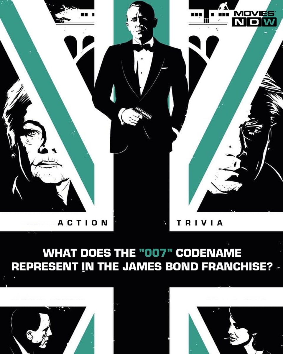 moviesnowtv's tweet photo. It’s not just a code—it’s a legacy. Can you decode the meaning of 007? 🕵🏻‍♂️

#ActionTrivia #GuesstheMovie #JamesBond #DanielCraig #SamMendes #BondMovies #Adele #SpyThriller https://t.co/Vog9QU4kcv