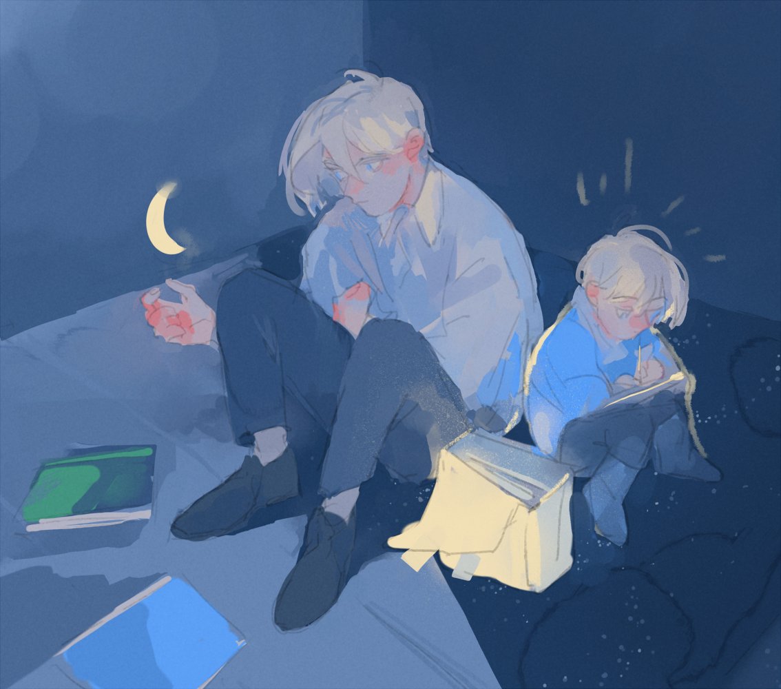 hei_shin's tweet photo. I posted it in bsky, but I want to share here too ><
"Light of the Northern Wind" ~ I will have an exhibition of my works in my hometown of St. Petersburg (Russia). I didn't think that this would ever happen, so I am very excited and worried ;; I drew them for it 🌌 https://t.co/t9Vc185biJ