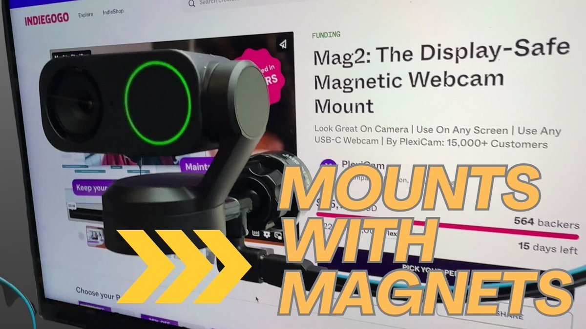 mikemu's tweet photo. https://t.co/IiVUoO9Upe 1st Look at the #Plexicam #Mag2 available on #Indiegogo: https://t.co/SNBvvvktbJ
Webcam I'm using is Insta360 Link2: https://t.co/dTR7Qfp0eT
Table of Contents:
00:00 Introduction
00:22 Product Setup and Insta360 Link2 Example
02:08 Advantages
03:30 … https://t.co/j5ruKkklDL