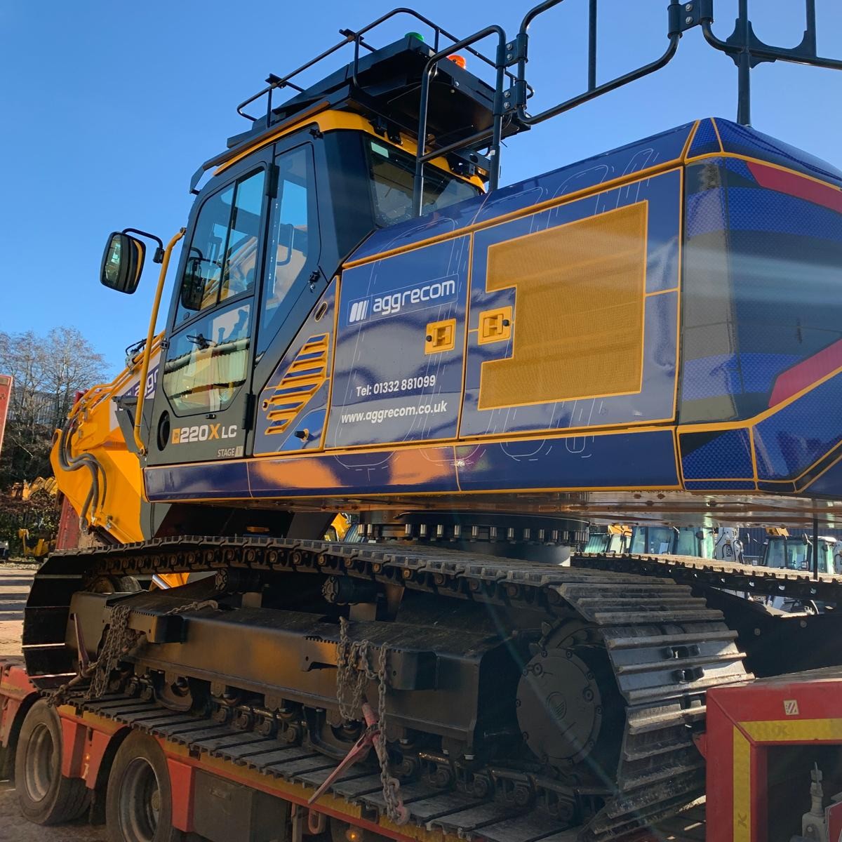 Thanks to Aggrecom Group for adding another JCB 220X Tracked Excavator to their fleet! 🤝 @aggrecom