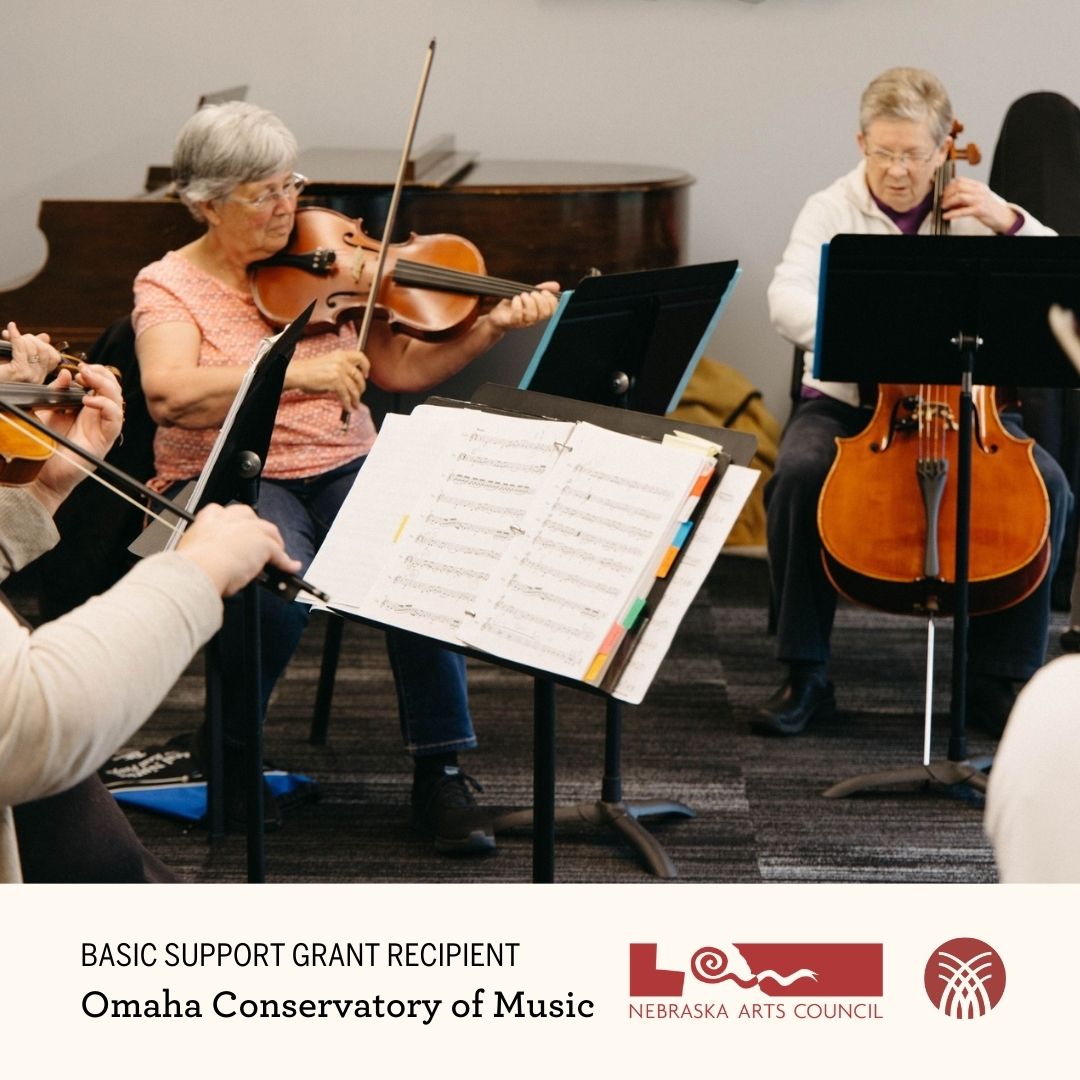 Every year, the Nebraska Cultural Endowment funds Basic Support Grants that are distributed by the Nebraska Arts Council. Grantee organizations receive funds for operations support. We’re proud to highlight @Omaconservatory, a BSG recipient in Omaha.