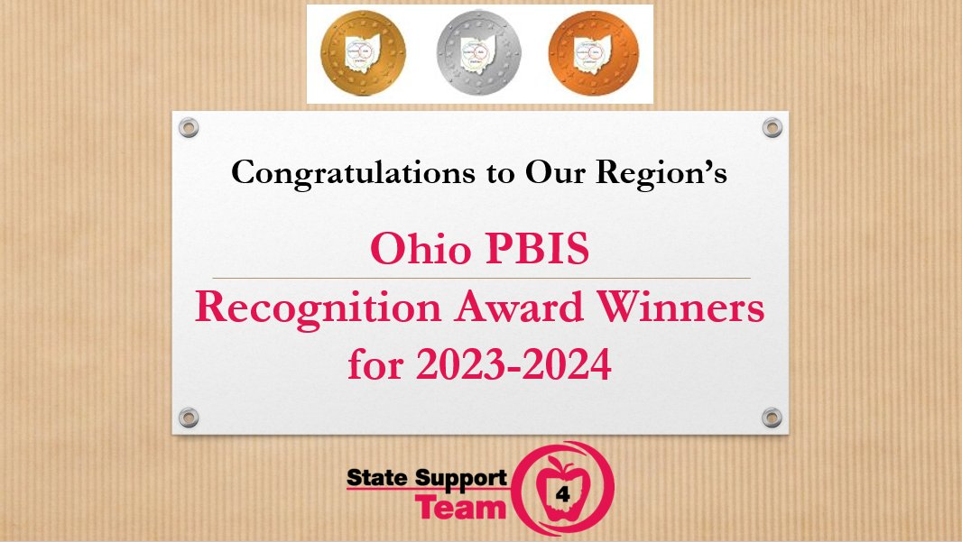 SSTRegion4's tweet image. Congratulations to the schools and districts in Lake &amp;amp; Geauga Counties that were recognized as Ohio PBIS Recognition Awards Winners for their implementation of PBIS during the 2023-24 school year! Your hard work benefits students EVERY day! sst4.org/PBISRecognitio… #SST4PBIS