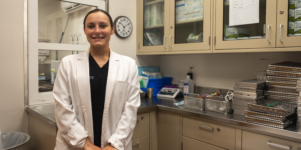 #ICYMI: Congratulations to <a href="/usairforce/">U.S. Air Force</a> Staff Sgt. Kaycie Davis, a dental assistant for the 8th Operational Medical Readiness Squadron at Kunsan Air Base in the Republic of Korea, for being named Pride of the Pack earlier this year. #DHAProud 

bit.ly/3YEQmGq