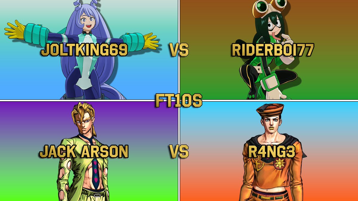 ItsJustMagales's tweet photo. The VODs are up for the Over The Heavens First to 10 Sets (and one FT5)!  

#ASBR Sets:
@JackArson11 Vs R4NG3
@Notchthecraft1 Vs R4NG3

#MHOJ2 Sets:
Riderboi77 Vs Joltking69

https://t.co/MCCqBkgR91

Spread the word and I hope you enjoy them! https://t.co/XSQZrgsOQG