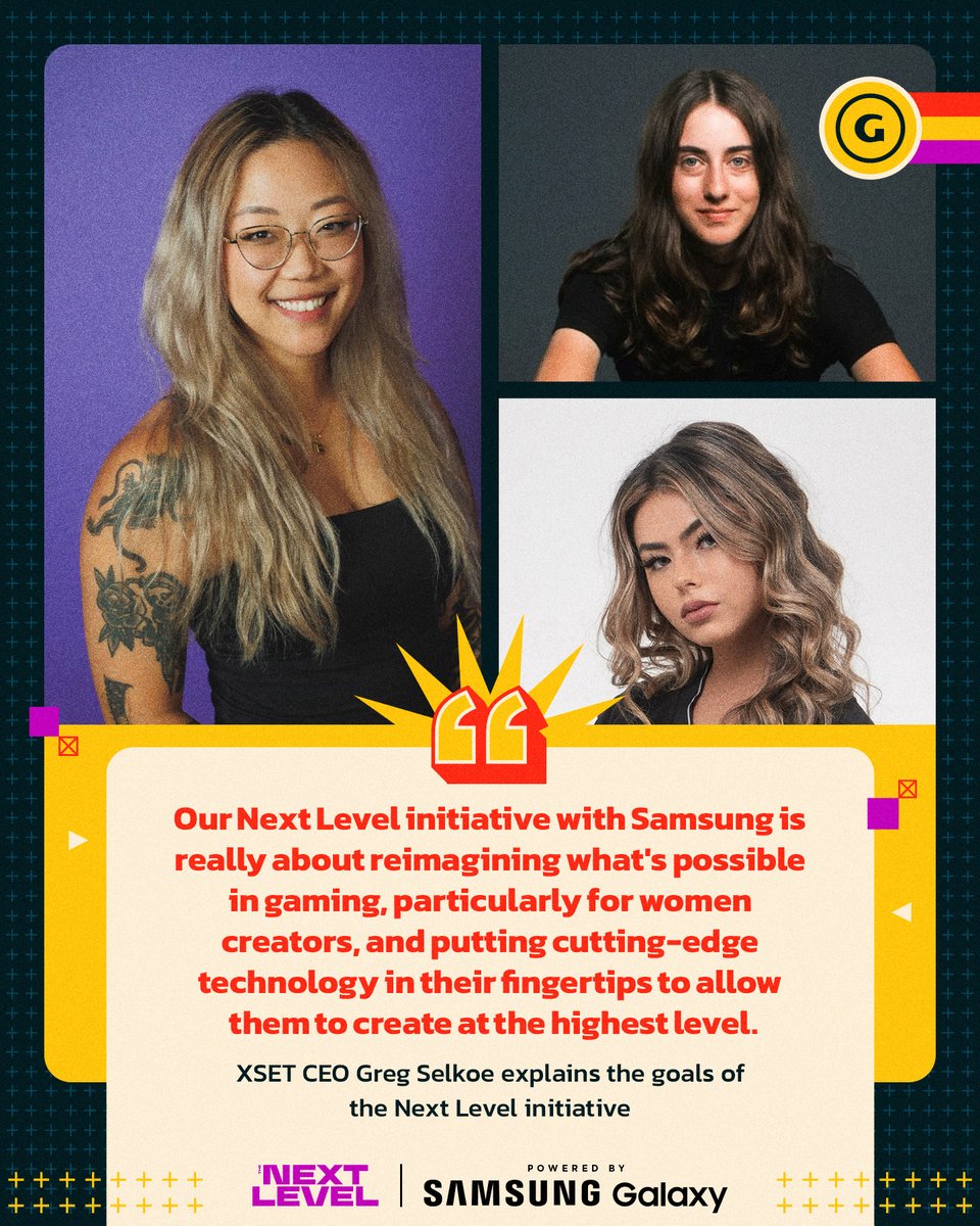 Introducing XSET Queens, a group of female gamers and content creators, breaking industry boundaries since 2022:  

💥@avoristrib
💥@itsbellahue
💥<a href="/minnastess/">Minna Stess</a> 
💥 solaiwashington 
💥@parallaxstella
💥<a href="/peachietech/">peachie 🐲</a>

Find out more about the Next Level for women in gaming presented