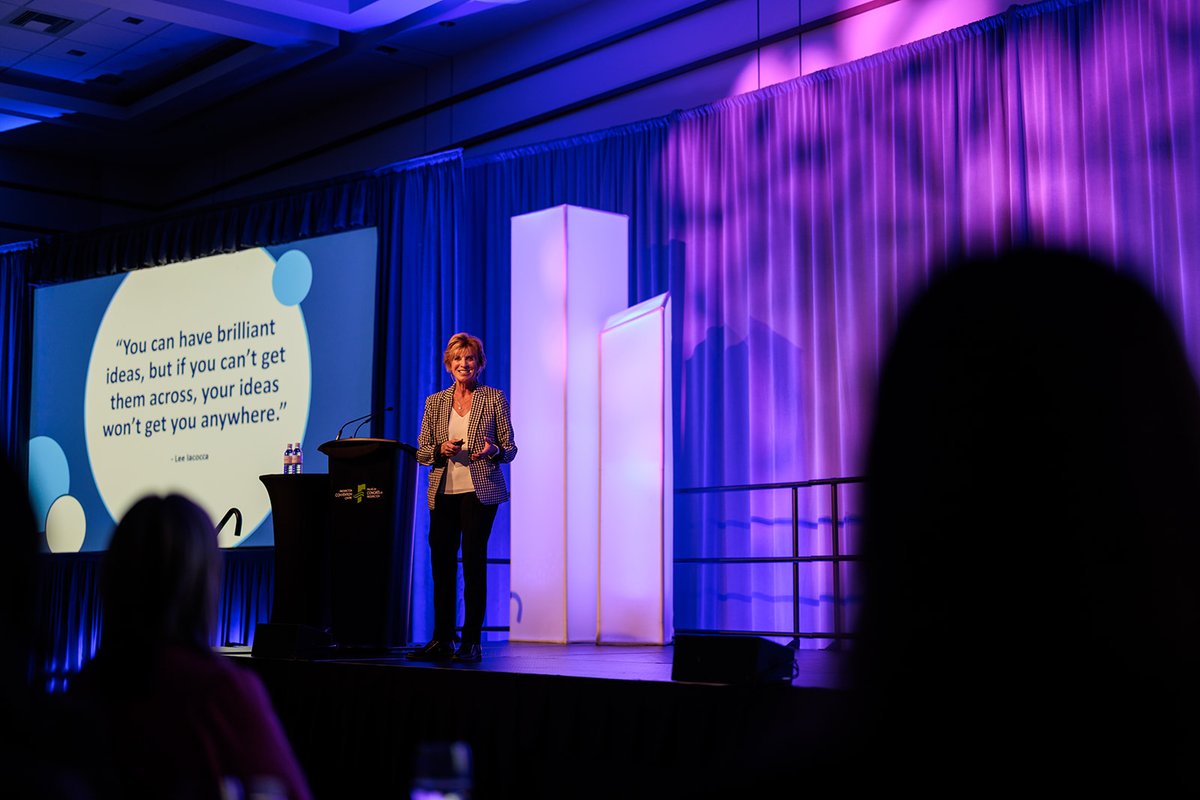 Aside from getting to connect with the outstanding executive assistants at the recent <a href="/camalink/">CAMA</a> conference in Fredericton, I also had the honour of following the talented <a href="/TinaVarughese/">Tina Varughese</a>, the opening keynote. What an awesome audience! Thank you for having me!