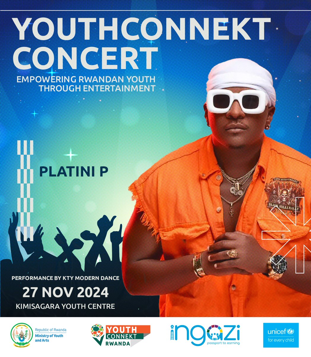 RwandaYouthArts's tweet photo. 🚨Kuri uyu wa Gatatu, ubwo MoYA n'Abafatanyabikorwa tuzaba duhemba abatsinze mu marushanwa ya #ArtsConnekt, #AgriConnekt na #YouthConnekt Awards muri @RwandaSouth, @RwandaNorth na @CityofKigali tuzataramirwa n'abahanzi mukunda muri benshi.

Ntimuzabure! https://t.co/ZXryipdSsN