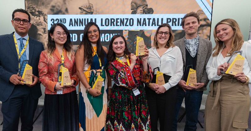 EU_Partnerships's tweet photo. Congratulations to the 2024 Lorenzo #NataliPrize winners 👏

🔹 Emerging Journalist: @JamaimaAfridi
🔹 Investigative Journalism: @MartinBoudot, @Mathildecusin &amp; @Man2ct
🔹 Feature Journalism: @Higabyramirez &amp; @Tinayingxu
🔹 Photojournalism: @Bvelascob

Find out more 👇