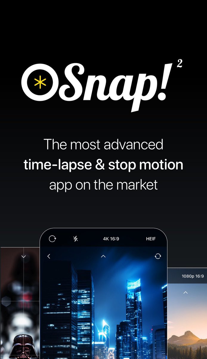 OSnapPhotoApp's tweet photo. So excited to announce OSnap! Pro 2 is now live in the App Store! Download it and start creating today!☝️
.
#timelapse #stopmotion #animation #stopframe #stopmotionanimation #animation #hyperlapse #ios #iphone #stopmotionvideo #stopframe
https://t.co/6aWXAENFwk https://t.co/xOvWYMbyb3