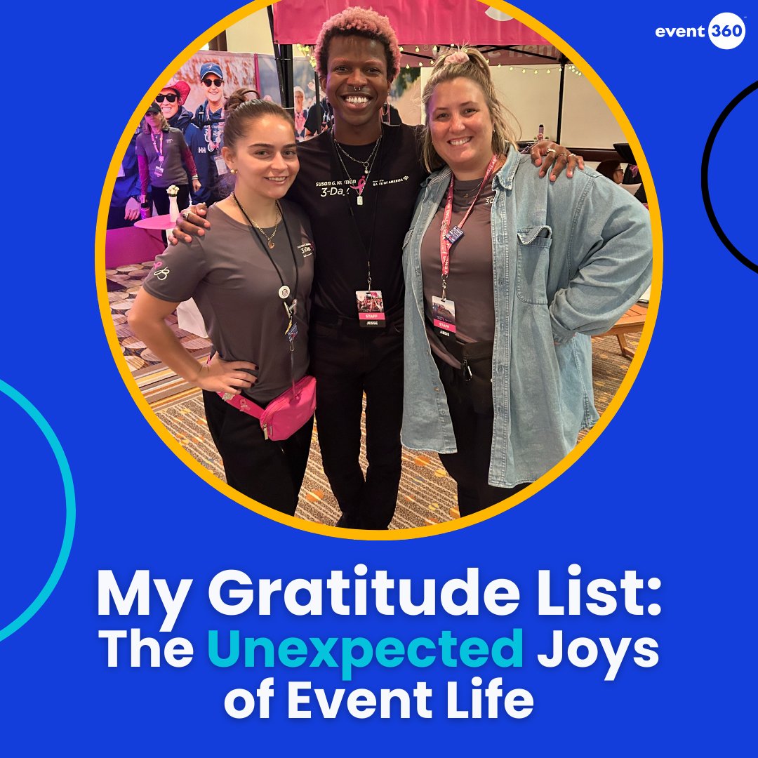 As Thanksgiving approaches, our Marketing and Social Media Manager, Abbie, is sharing her gratitude list—a heartfelt reflection on the little (and big) things that make the world of peer-to-peer fundraising events so rewarding. 

Read it here: bit.ly/418rPfJ