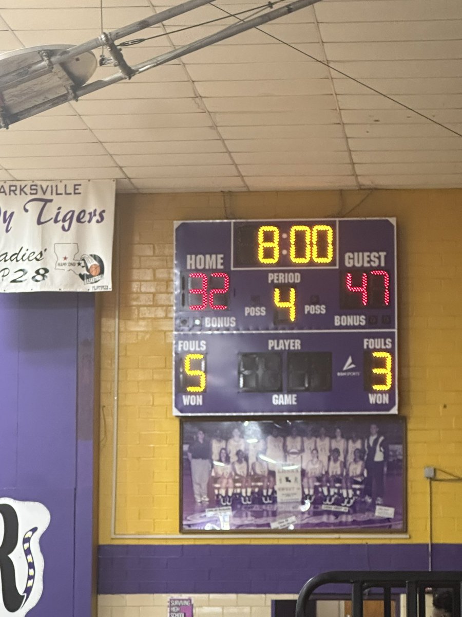 Lady panthers defeat Marksville in the Marksville tourney! Will play JS Clark tomorrow at 12 noon