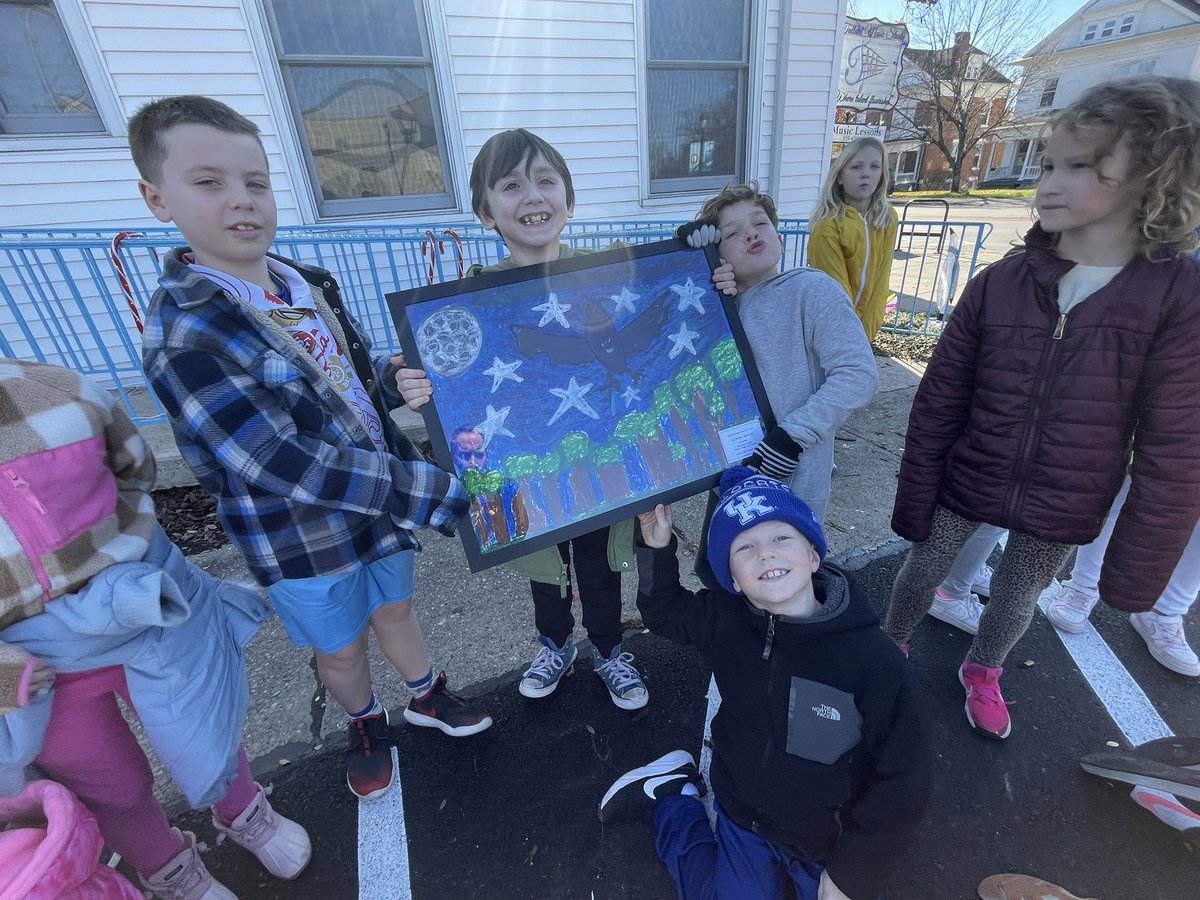 Fort Thomas Schools (@ftschools) on Twitter photo The sun is shining.
It’s Thanksgiving week.
And it’s delivery day for <a href="/FTMoyerES/">Moyer Elementary</a> students who will have their artwork displayed in Fort Thomas businesses.
Thank you to art teacher Nikki Everett for spearheading and growing “Art Around Town”. It’s a community jewel!
<a href="/FTSUPT/">Brian Robinson</a> The sun is shining.
It’s Thanksgiving week.
And it’s delivery day for <a href="/FTMoyerES/">Moyer Elementary</a> students who will have their artwork displayed in Fort Thomas businesses.
Thank you to art teacher Nikki Everett for spearheading and growing “Art Around Town”. It’s a community jewel!
<a href="/FTSUPT/">Brian Robinson</a>