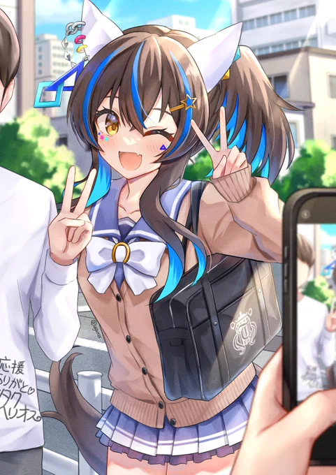 ファンサが旺盛すぎるギャル#ダイタクヘリオス #ウマ娘 