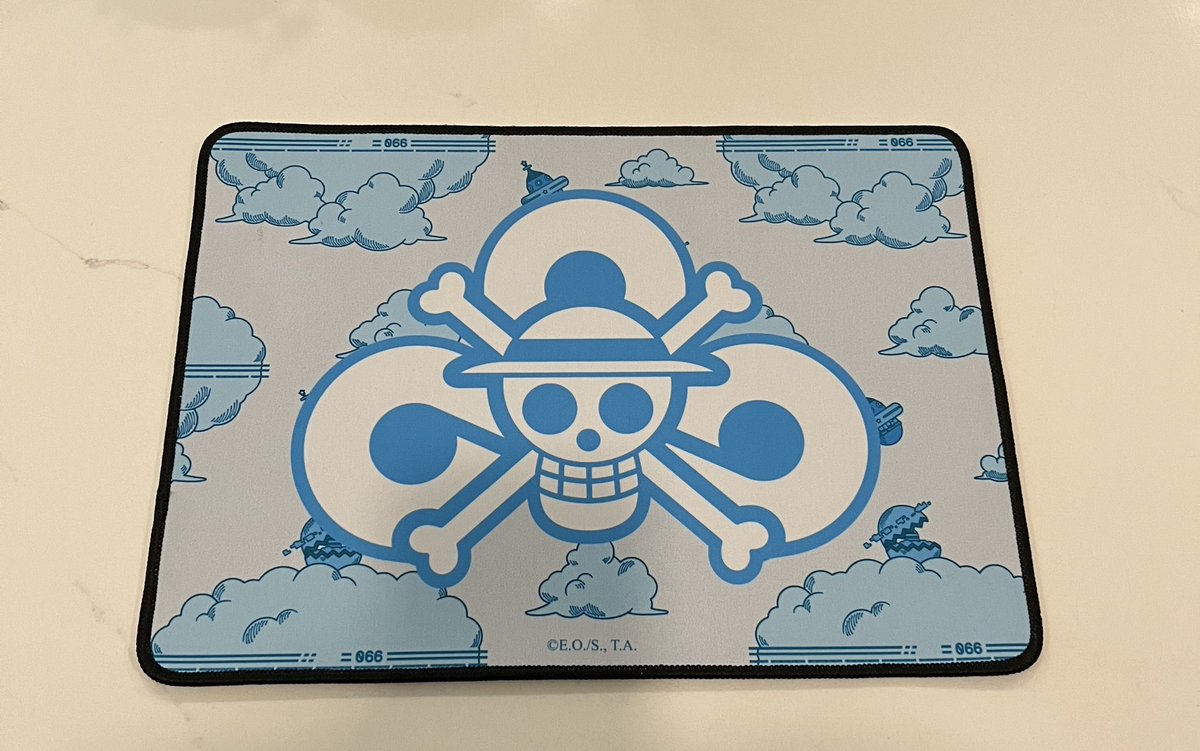 The Cloud9 x One Piece mousepad