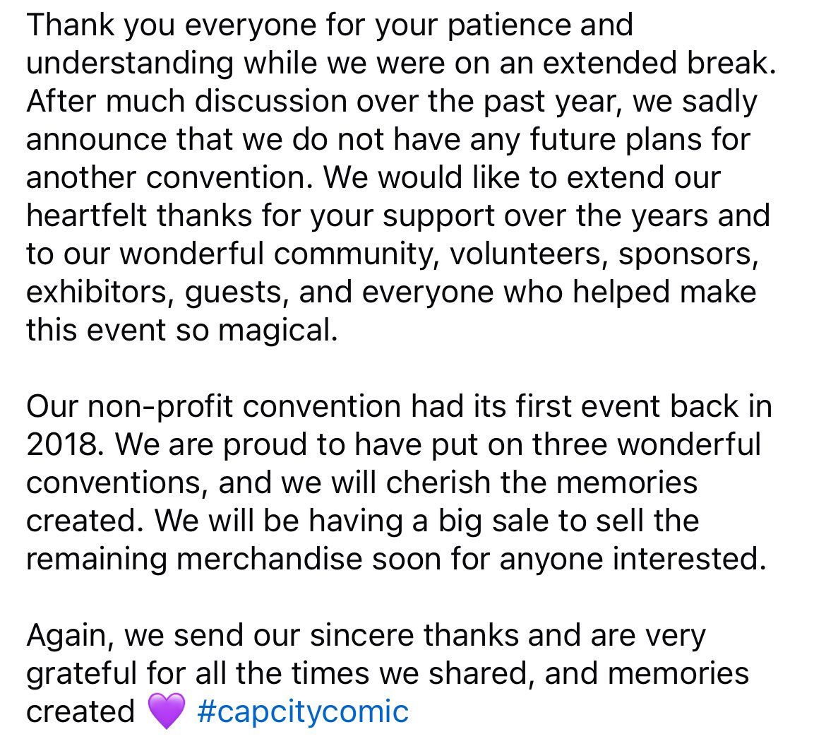 CapCity Comic Con tweet media