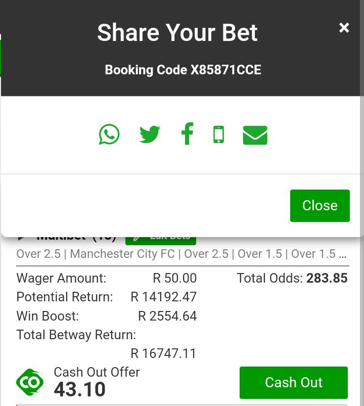 Jay480480's tweet photo. Rebet Al-Halil did us dirty

I just placed a bet with Betway. Tap here to copy my bet or search for this booking code in the Multi Bet betslip X859418EF https://t.co/X4kAk3T91V https://t.co/NLMTGctuSX