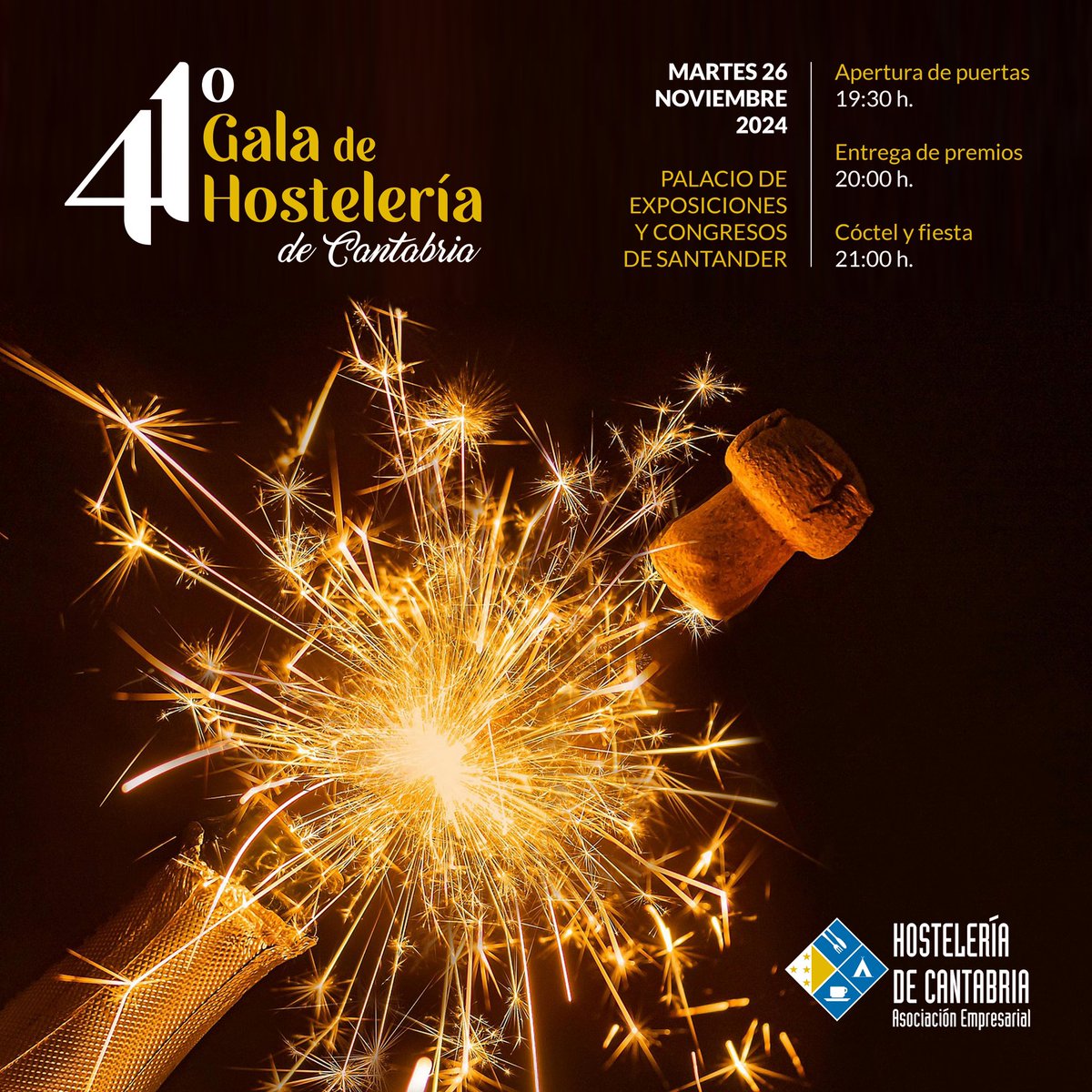 hosteleriacant's tweet photo. 🔵🟡 Todo listo en el Palacio de Exposiciones y Congresos de Santander para que, a las 20:00 horas, comience la 41ª Gala de Hostelería de Cantabria.
📲 Síguela en directo: https://t.co/jxo0rGT09Q
#41GalaHosteleriaCantabria #AEHC #Santander #Cantabria https://t.co/pDVC45KIso