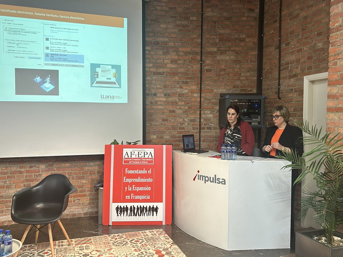 Nuestras asesoras/consultoras Lorena Rodríguez y Begoña López explican los pasos fiscales y laborales para poner en marcha una franquicia o emprender en el marco de #Asturfranquicias 

#franquicias #emprender
#Asturias #Empresas